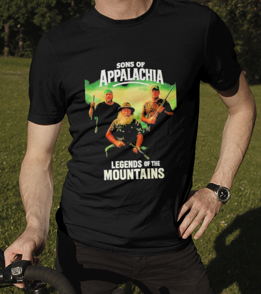 Sons Of Appalachia Legends Of The Mountains Rugged Wilderness Guardians T-Shirt
