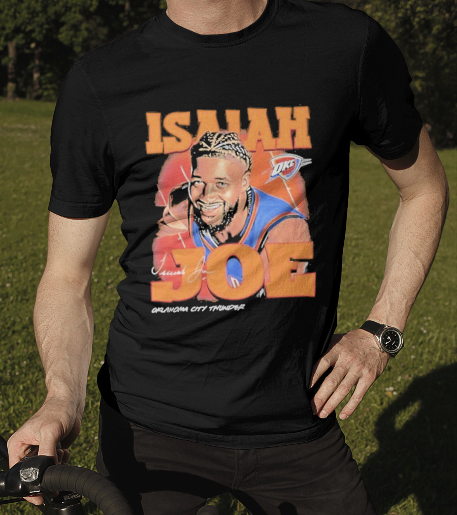 Isaiah Joe Oklahoma City Thunder Airbrush Signature T-Shirt
