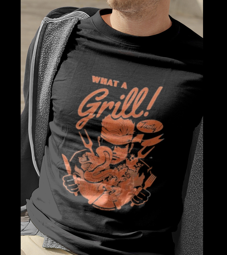 What A Grill 1964 Fangamer Metal Solid Video Game T-Shirt