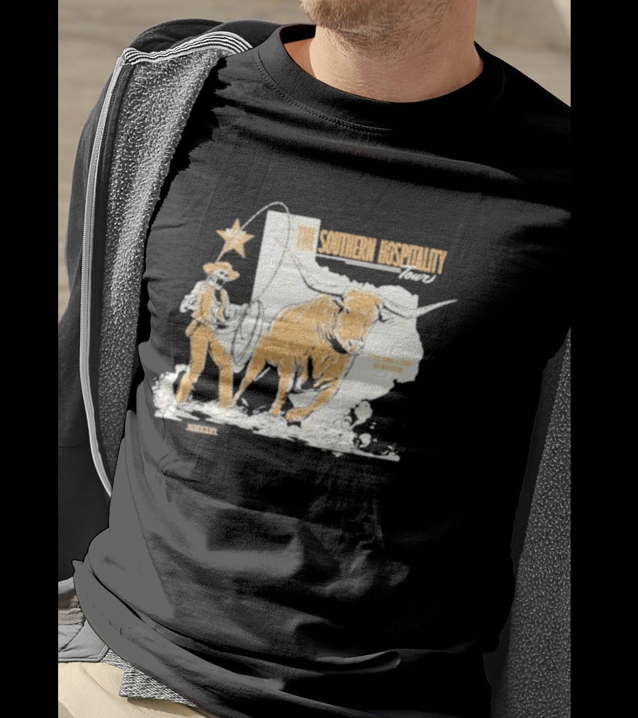 Whiskey Myers The Southern Hospitality Tour Live And Loud Austin Texas 05 17 2026 T-Shirt