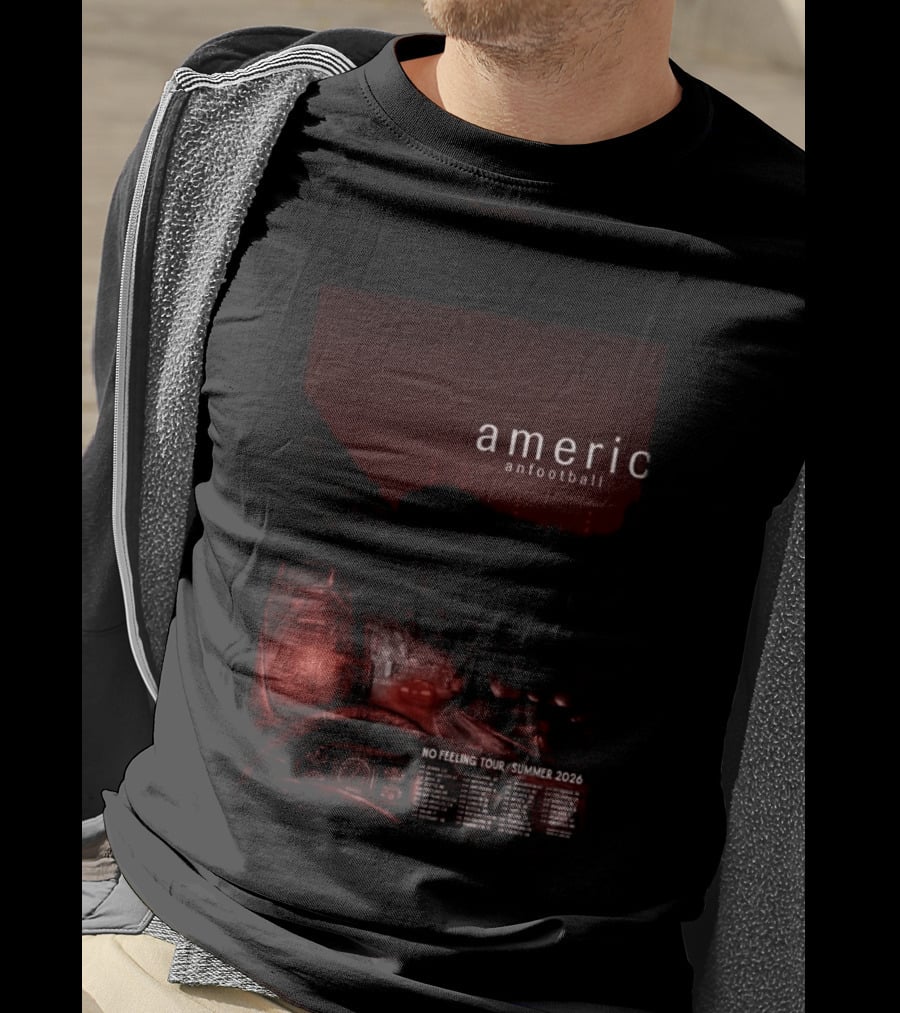 American Football No Feeling Tour Summer 2026 T-Shirt