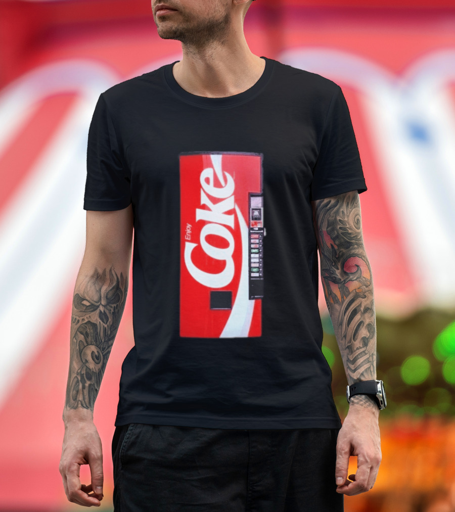 Anti Social Social Club ASSC Coca Cola Enjoy Coke Vending T-Shirt