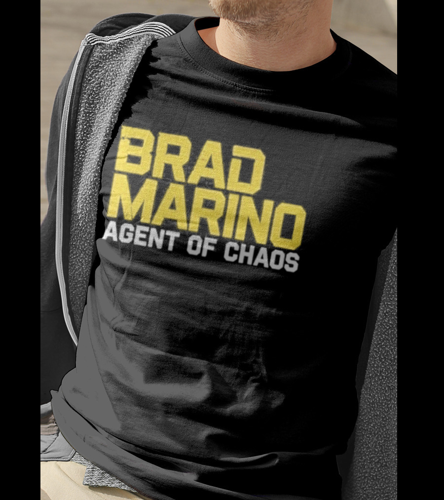 Brad Marino Agent Of Chaos Yellow T-Shirt