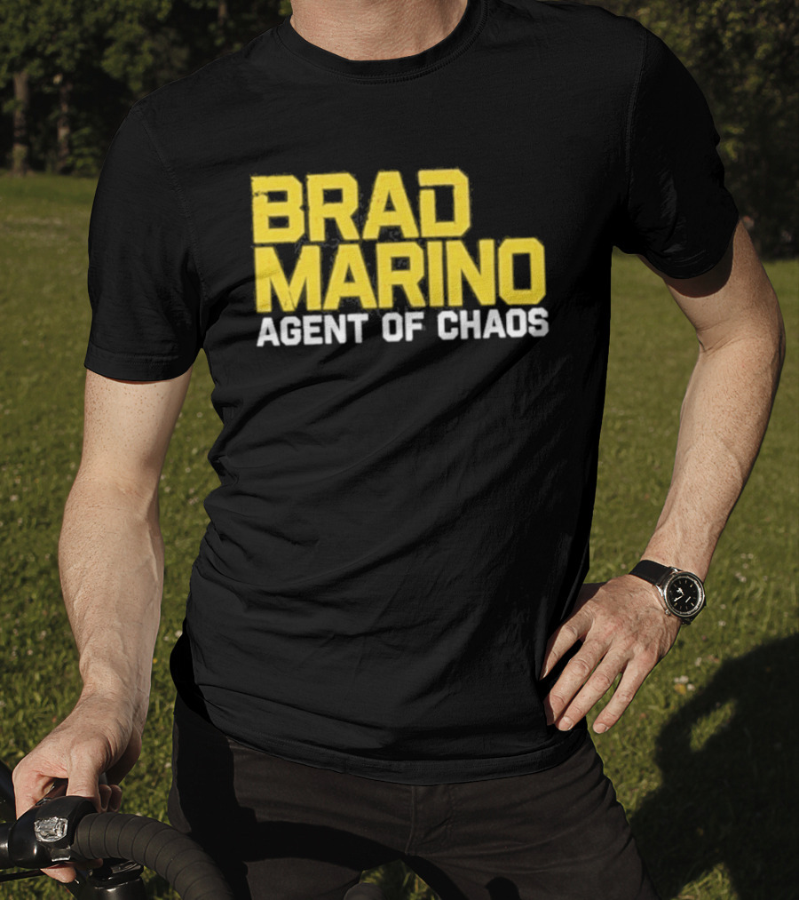 Brad Marino Agent Of Chaos Yellow T-Shirt