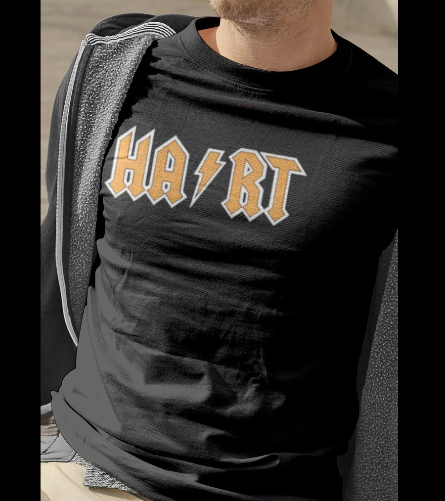 Carter Hart Vegas Golden Knights NHL Metal Rock T-Shirt