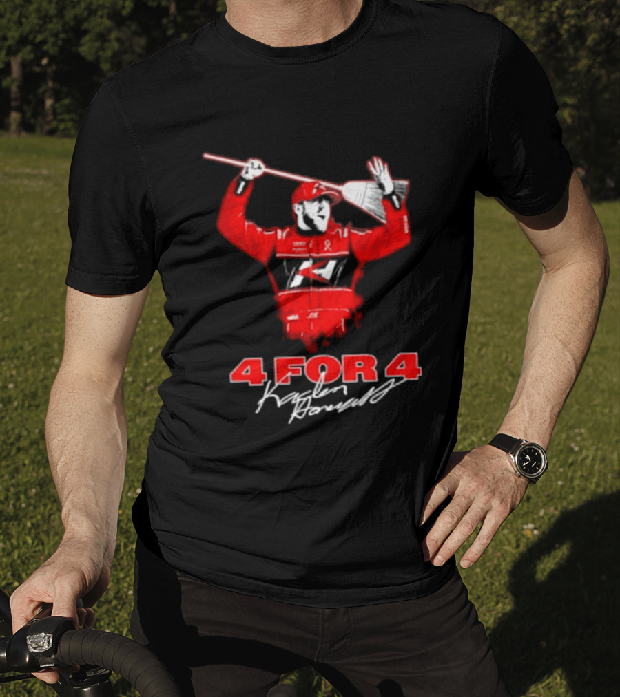 Kaden Honeycutt 4 For 4 NASCAR Craftsman Truck Series Weekend Sweep T-Shirt