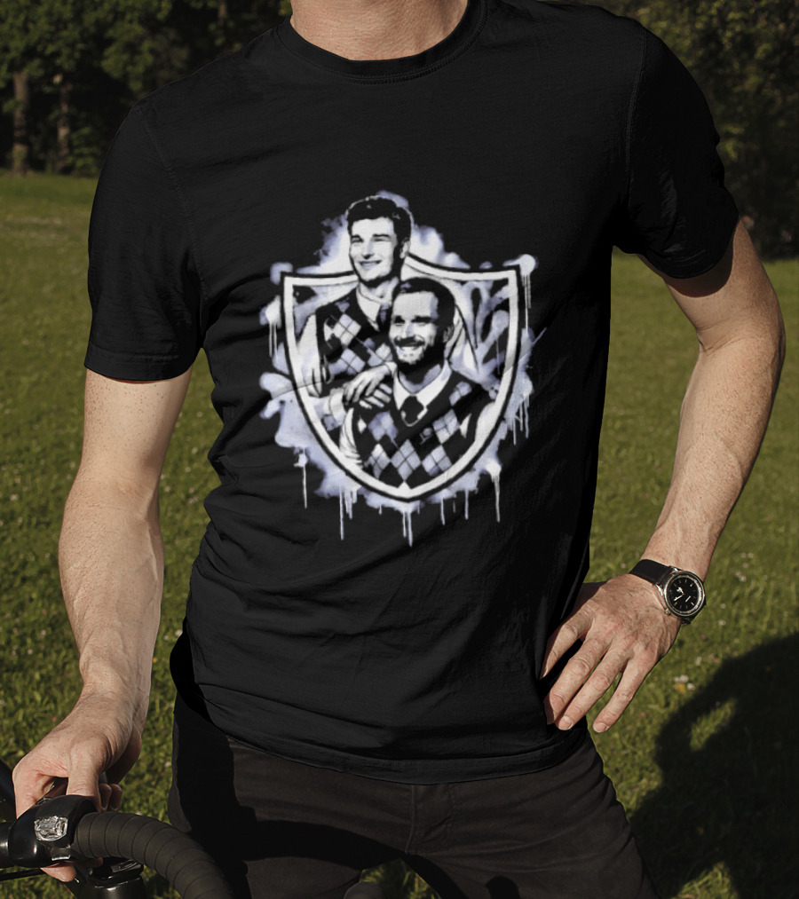 Kirk Cousins Fernando Mendoza Las Vegas Raiders Step Brothers Graffiti T-Shirt