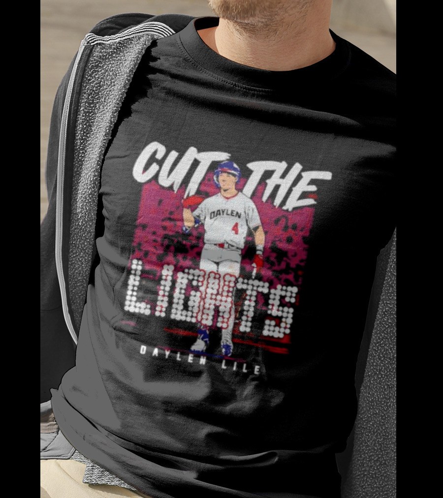 Daylen Lile Cut The Lights Washington Nationals MLB T-Shirt