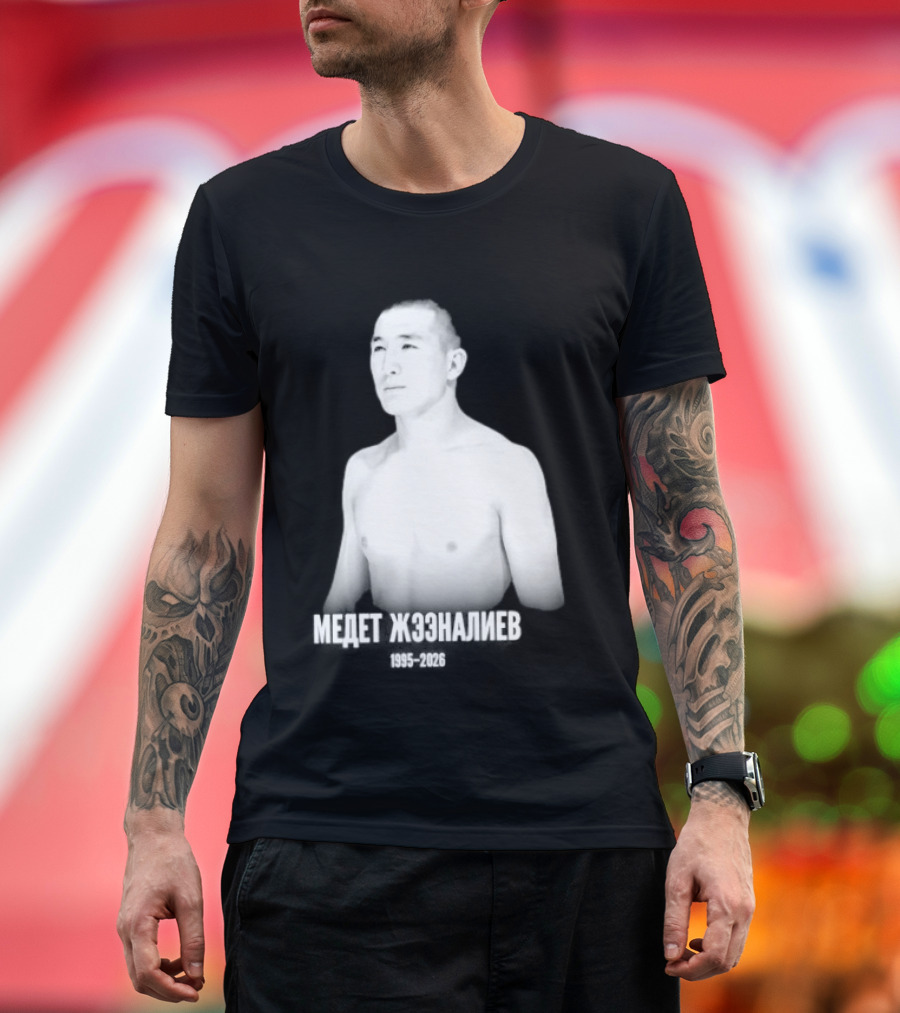 Medet Zheenaliev Memorial Tribute 1995 2026 T-Shirt