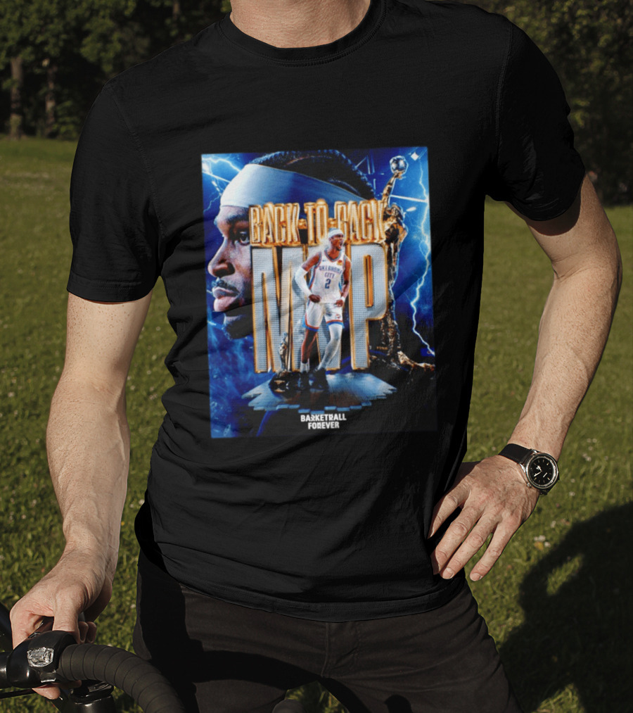 Back To Back MVP Oklahoma City Basketball Forever T-Shirt