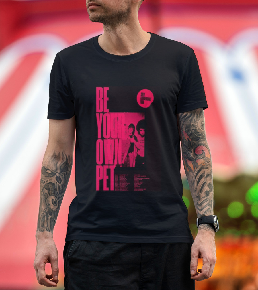 Be Your Own Pet 20th Anniversary Tour 2026 T-Shirt