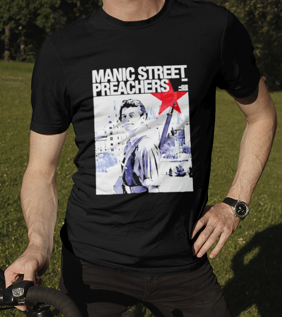 Manic Street Preachers Red Star Image T-Shirt