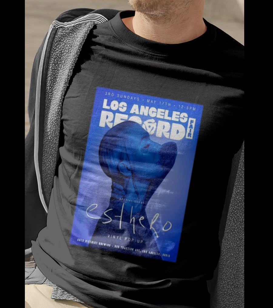 Los Angeles Record Fair May 17 Special Guest Esthero Vinyl Pop Up Arts District Brewing T-Shirt