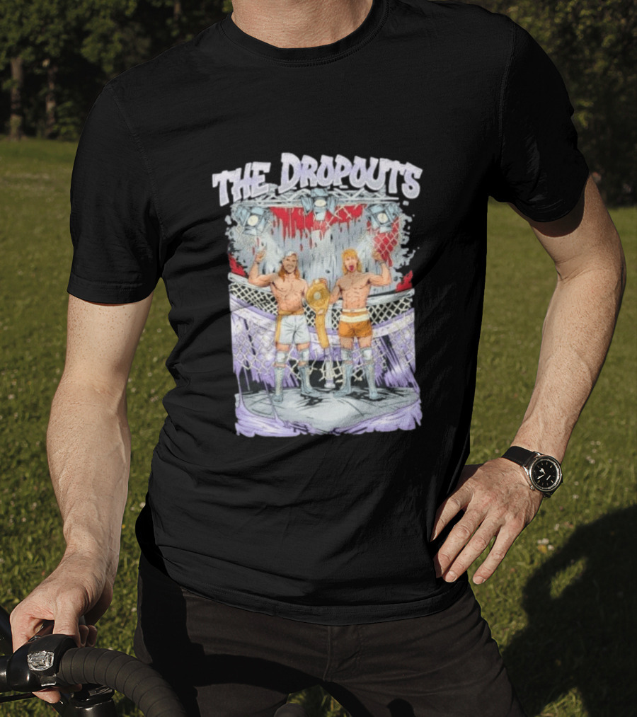 Tuckey And Scott Green The Dropouts Wrestling Champions In The Cage T-Shirt