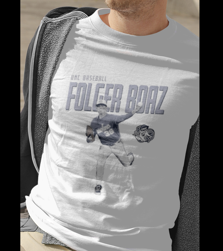 UNC Asheville Folger Boaz North Carolina Tar Heels Baseball Player And Ram T-Shirt