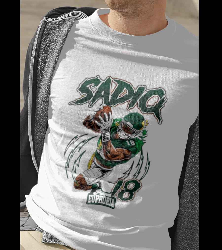 Sadiq Euphoria Football Catch 18 T-Shirt