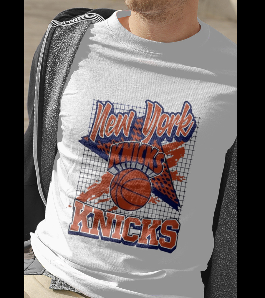 New York Knicks Hardwood Classics Vintage Basketball T-Shirt
