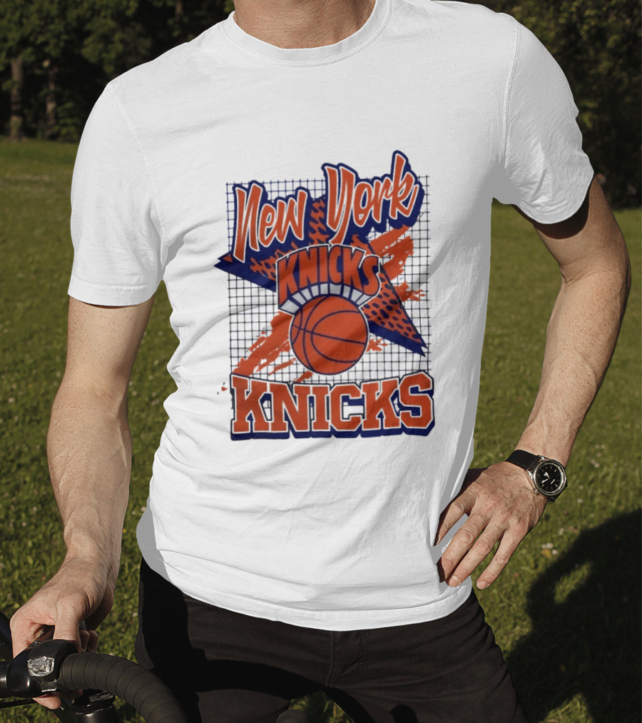 New York Knicks Hardwood Classics Vintage Basketball T-Shirt