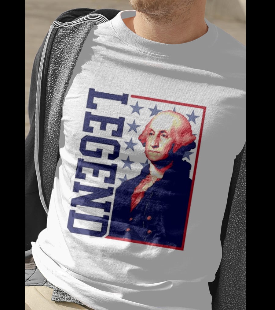 Legend George Washington 250th Anniversary America Freedom T-Shirt