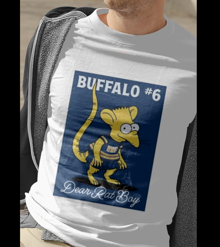 Buffalo #6 Dear Rat Boy BUF Jersey T-Shirt