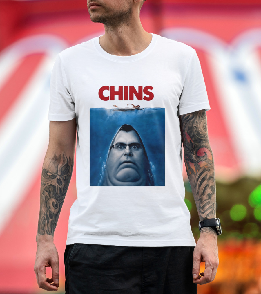 Chins X Jaws Movie T-Shirt