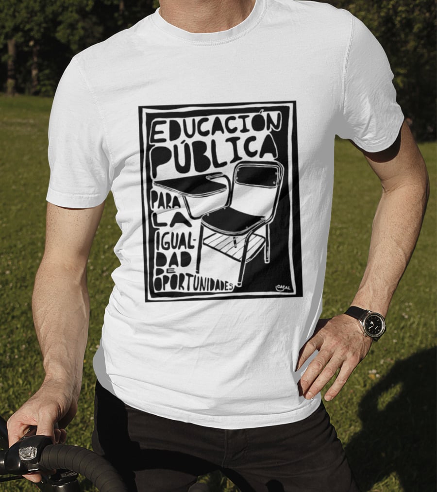 Educación Pública Para La Igualdad De Oportunidades Escolaridad Inclusiva T-Shirt