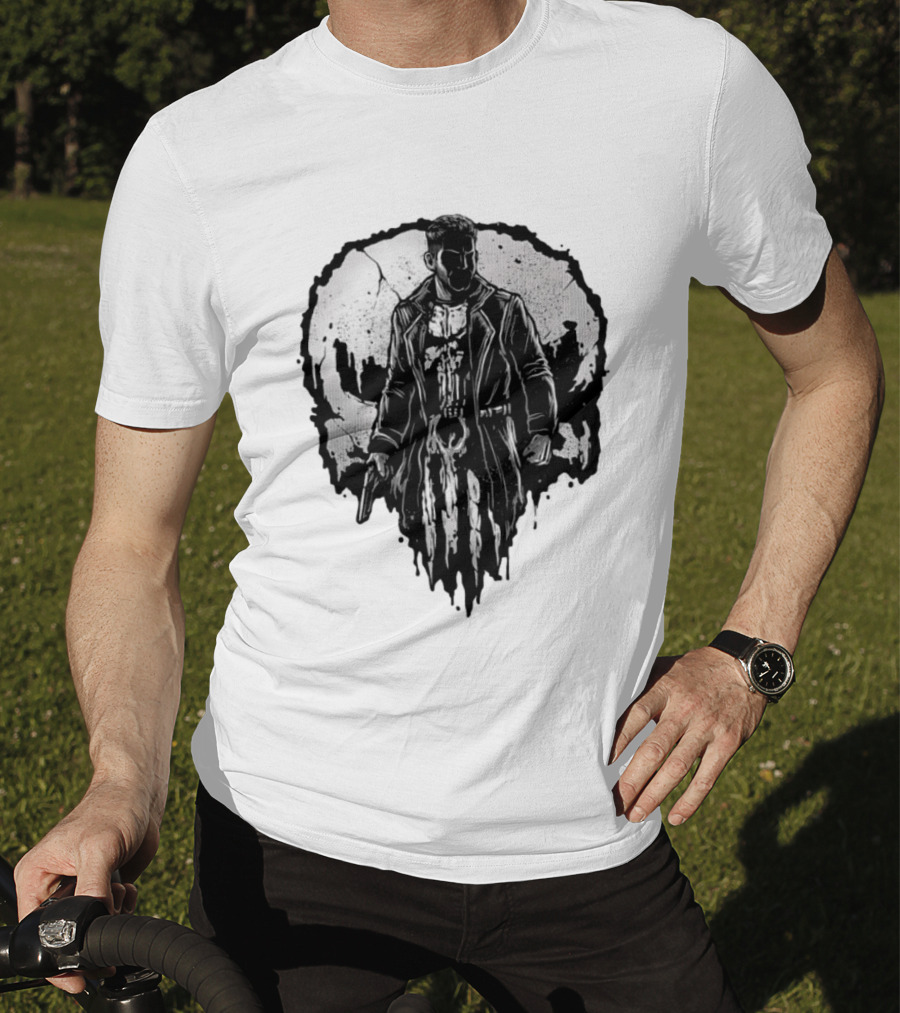 He Who Punishes Skull Emblem Marvel Comics T-Shirt