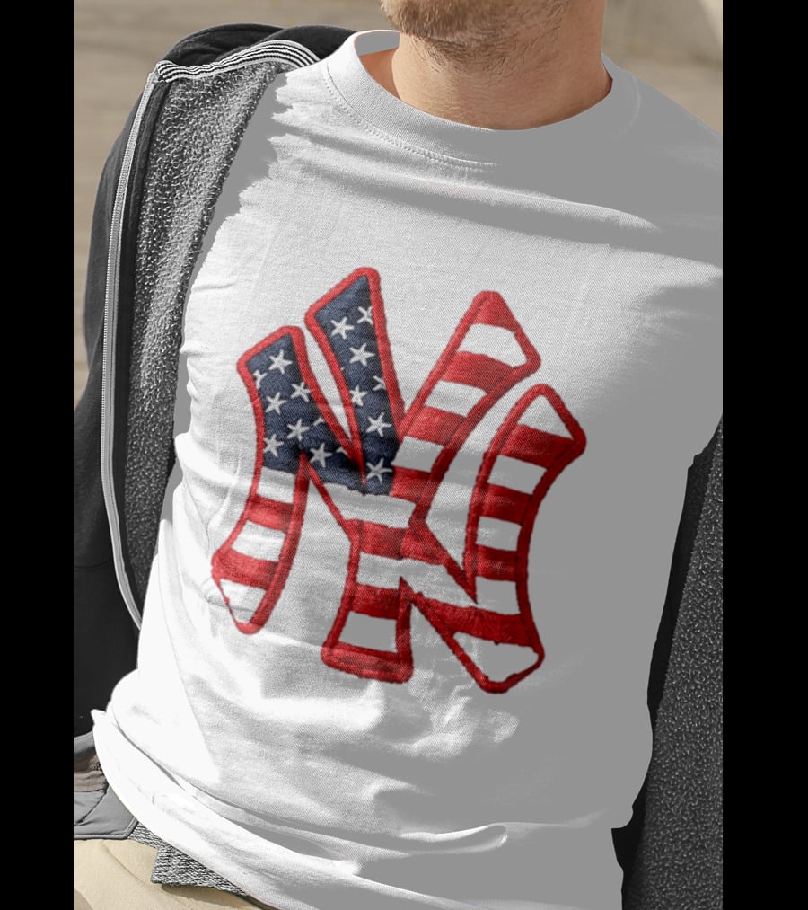 Yankees 4th Of July Stars And Stripes NY 2026 Giveaway T-Shirt