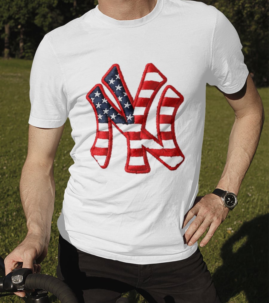 Yankees 4th Of July Stars And Stripes NY 2026 Giveaway T-Shirt
