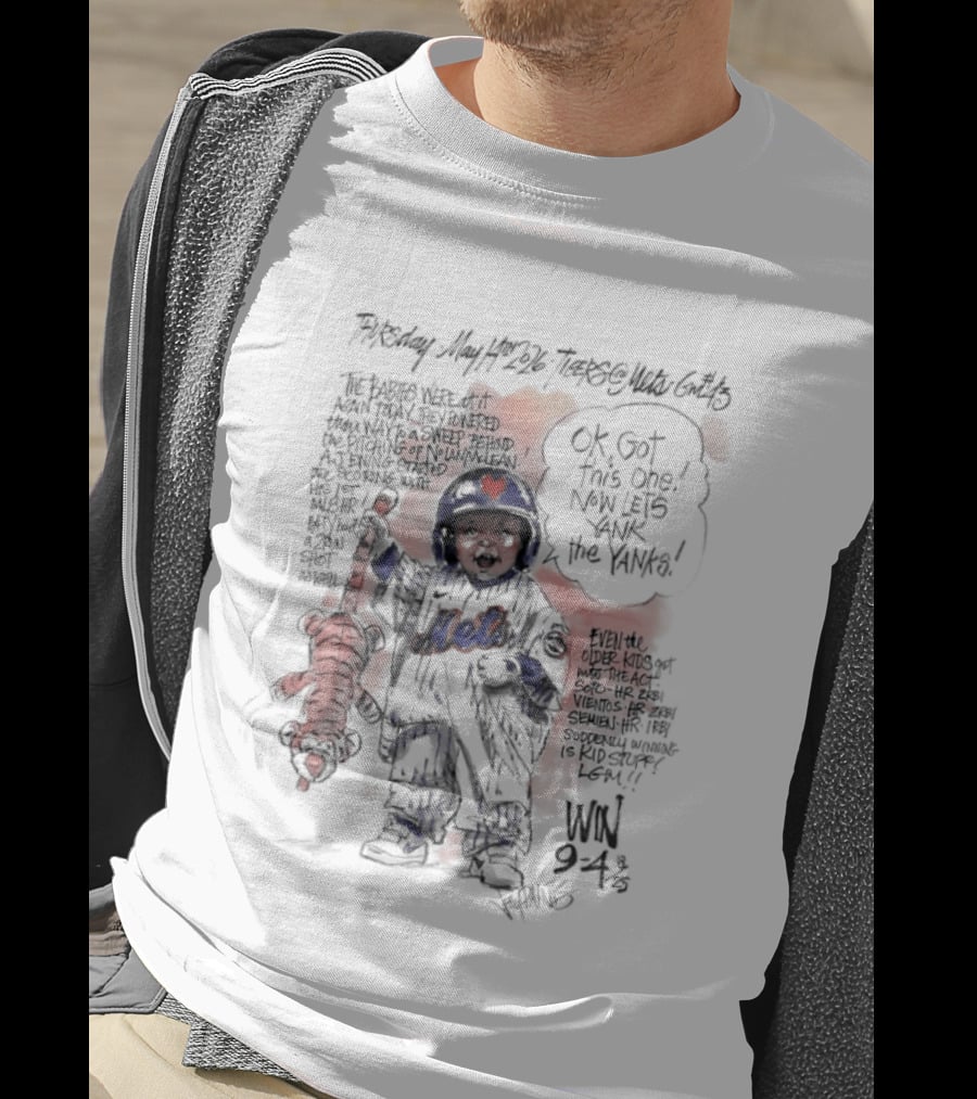 Mets Beat Tigers Game 2 Ok Got This One Now Let's Yank The Yanks T-Shirt