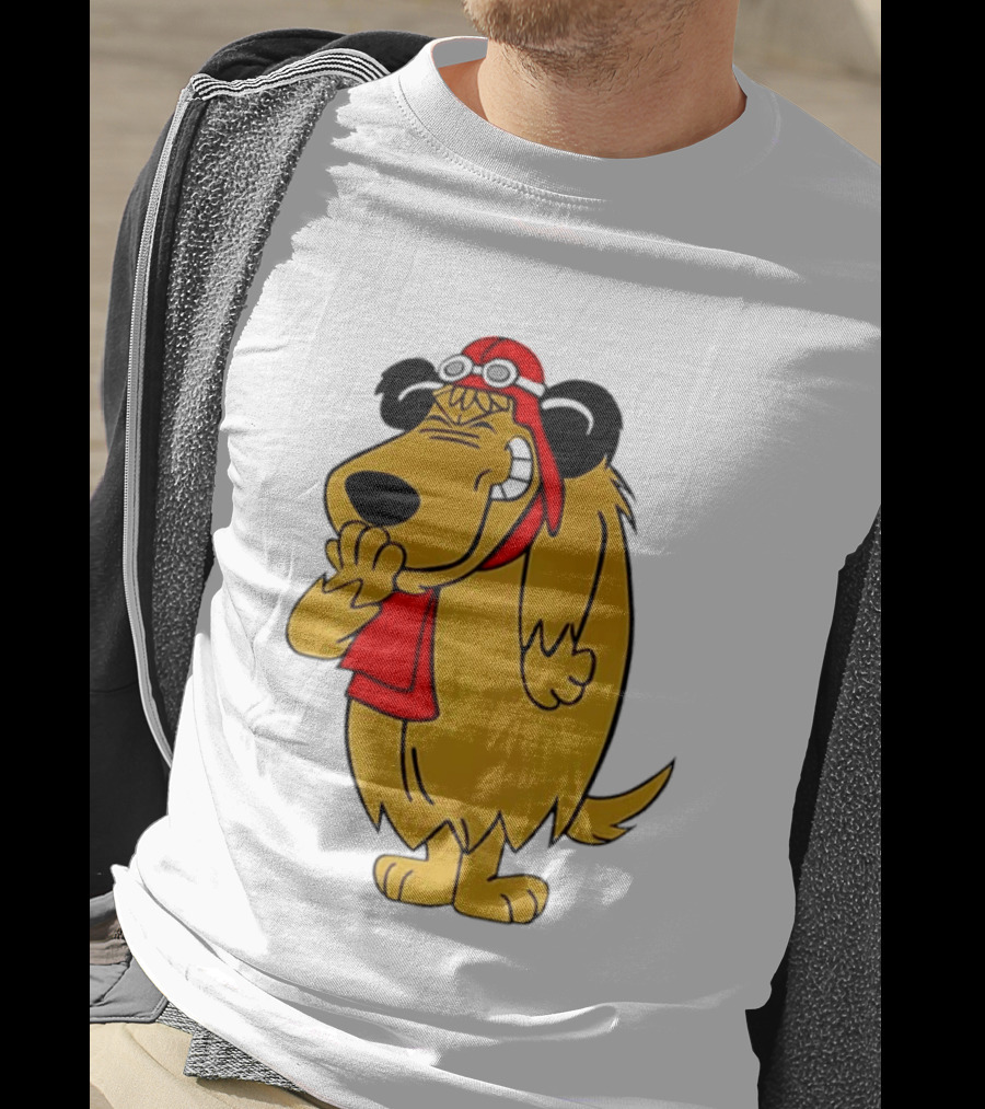 Muttley Dog Wacky Races Cartoon T-Shirt