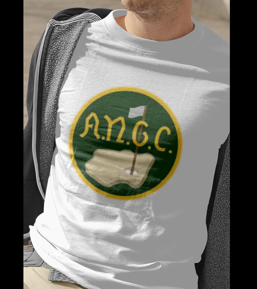 Cameron Young ANGC Golf Emblem Circular Crest T-Shirt
