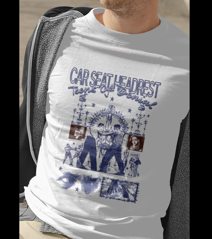Car Seat Headrest Teens Of Denial 10 Year Anniversary T-Shirt