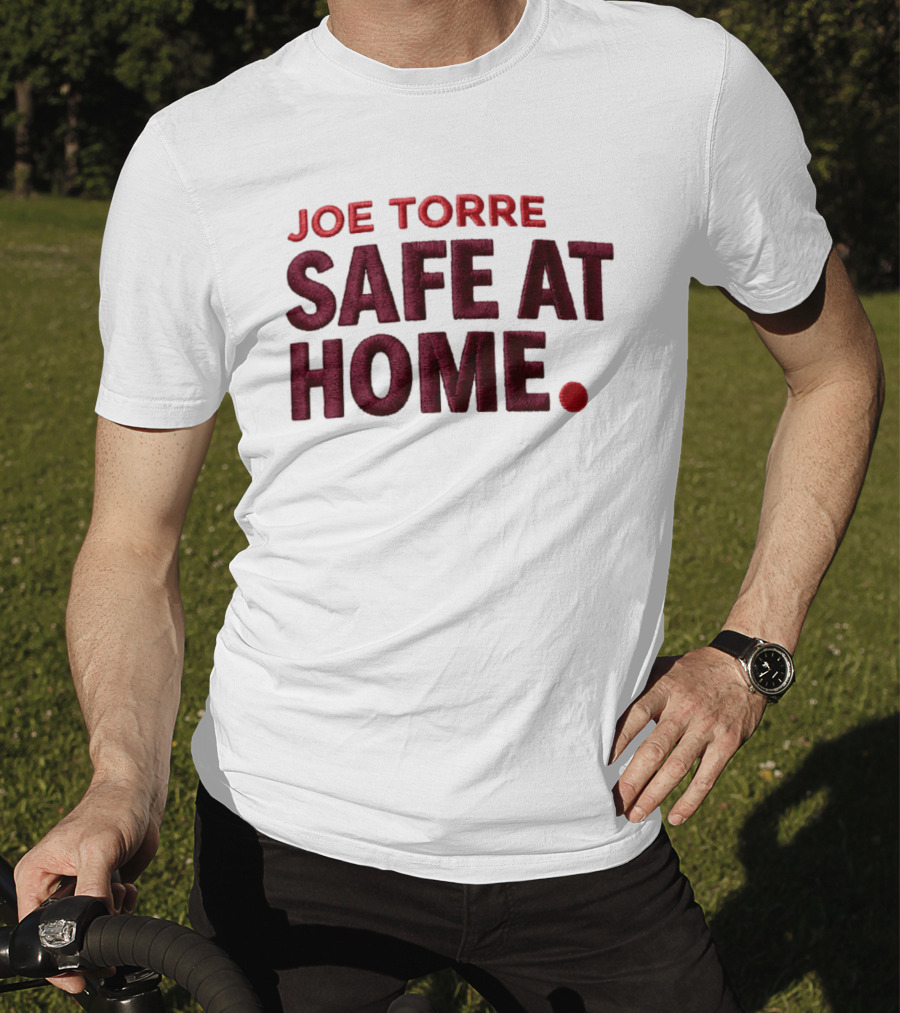 Joe Torre Safe At Home Dodgers Hat T-Shirt
