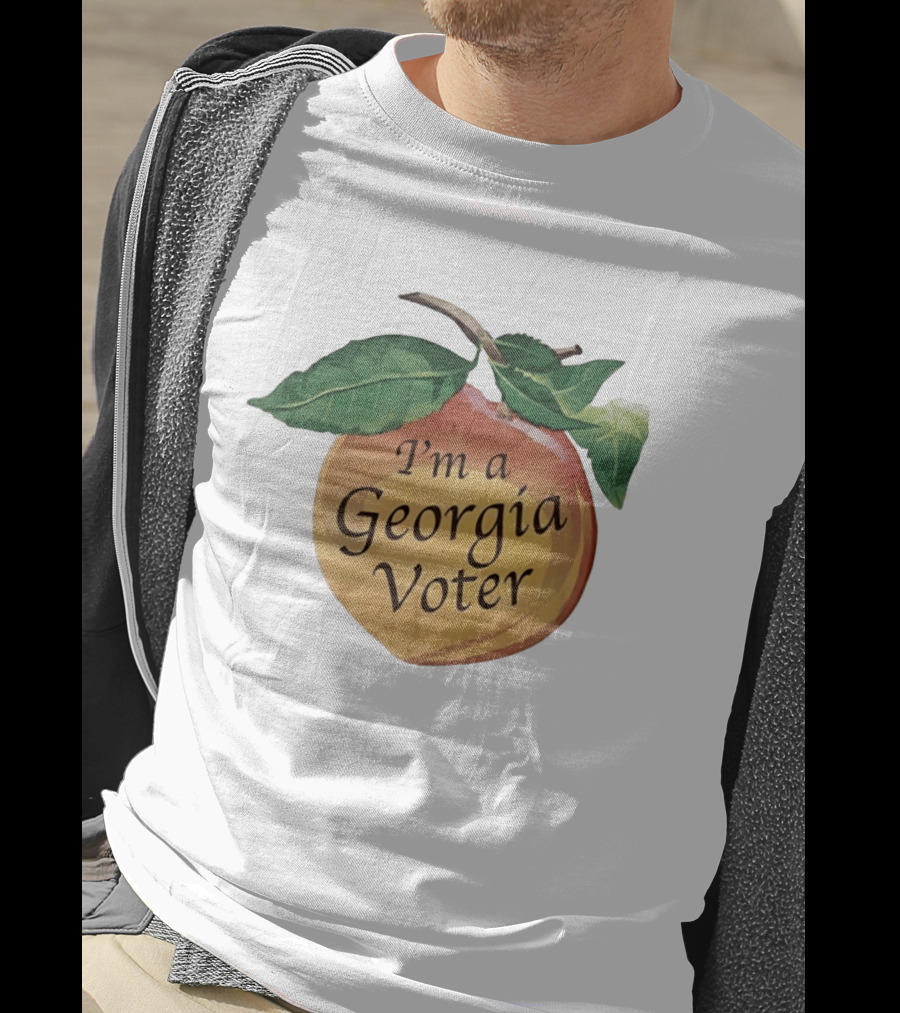 I'm A Georgia Voter Peach T-Shirt