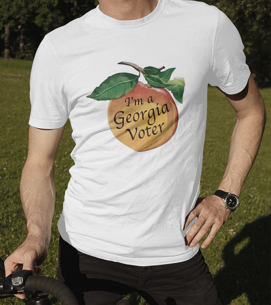 I'm A Georgia Voter Peach T-Shirt
