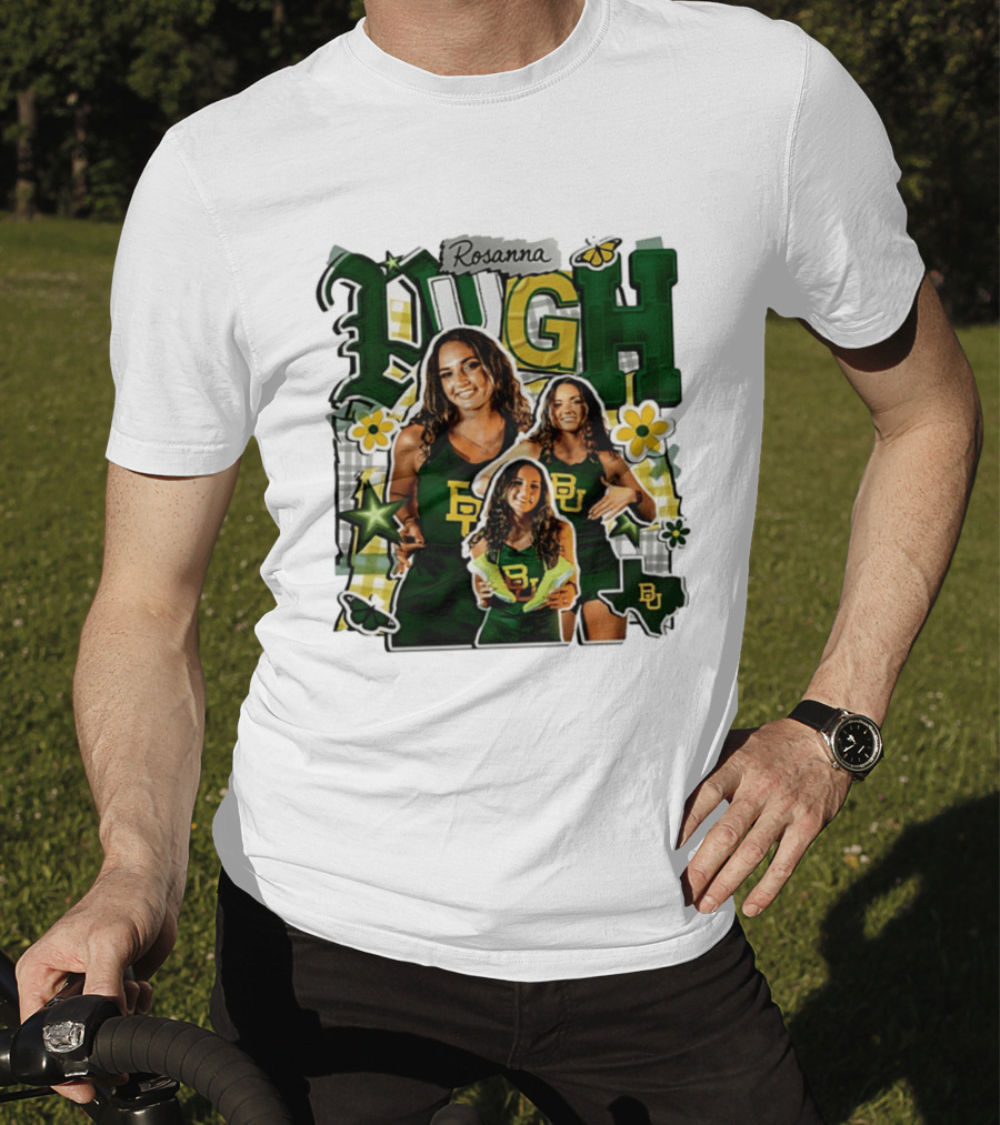 Rosanna Pugh Baylor Track And Field Team Collage T-Shirt