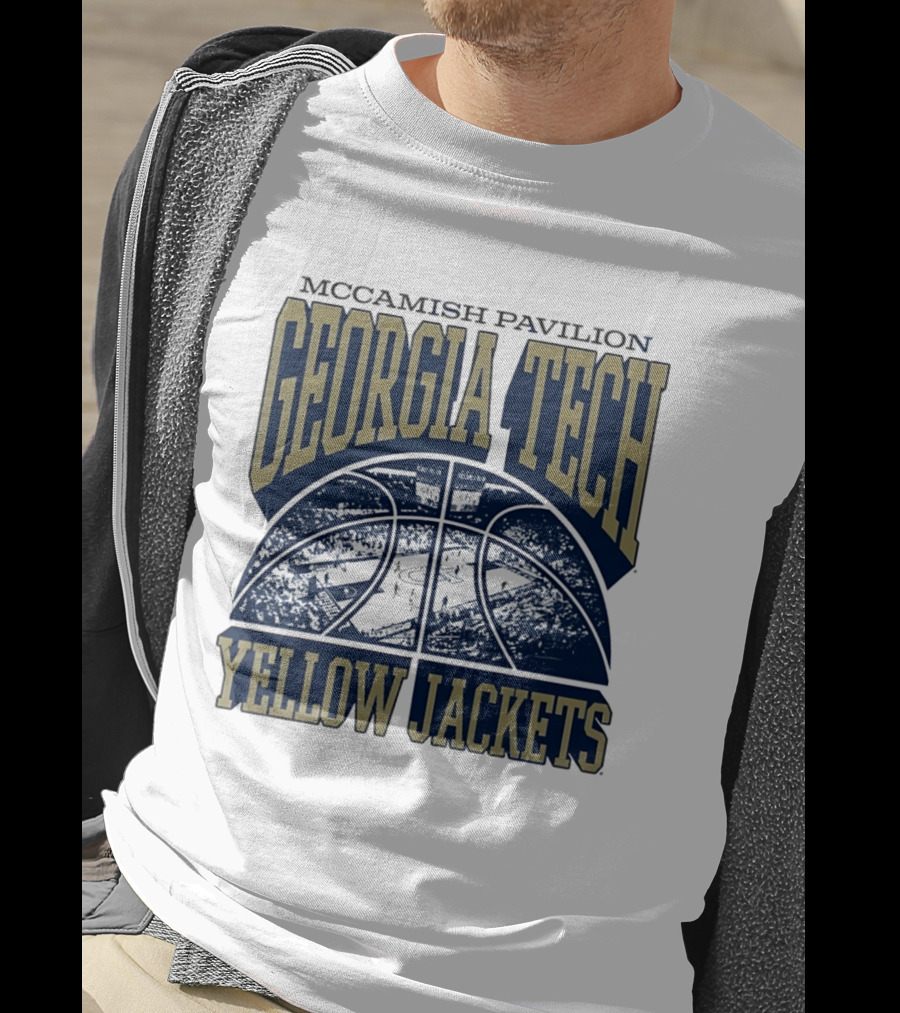 Georgia Tech Yellow Jackets Basketball McCamish Pavilion Georgia Tech Yellow Jackets T-Shirt