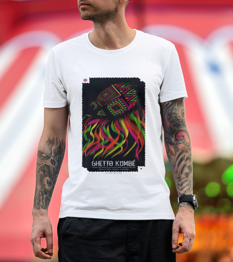 Ghetto Kumbé Centro Nacional De Las Artes Delia Zapata Olivella Bogotá Colombia Mayo 15 2026 T-Shirt