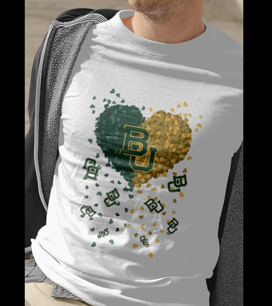 Heart Of Baylor Bears BU Football 2026 T-Shirt