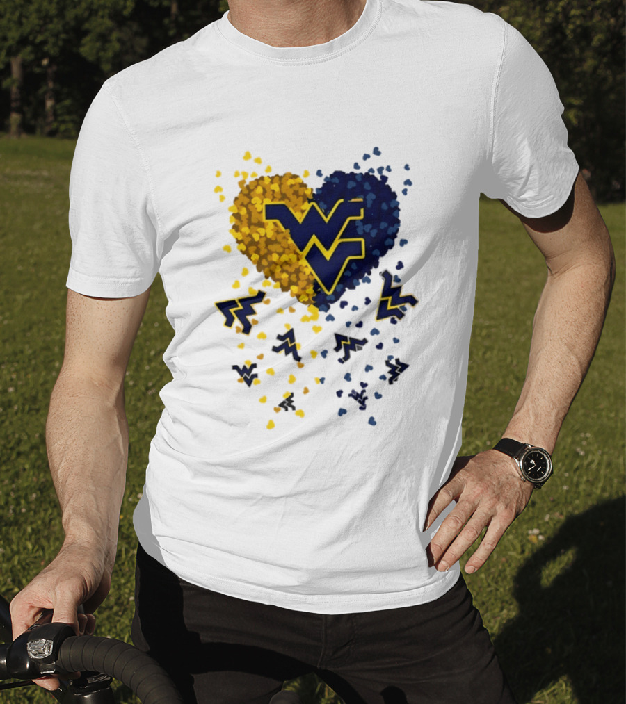 Heart Of West Virginia Mountaineers WV Football 2026 T-Shirt