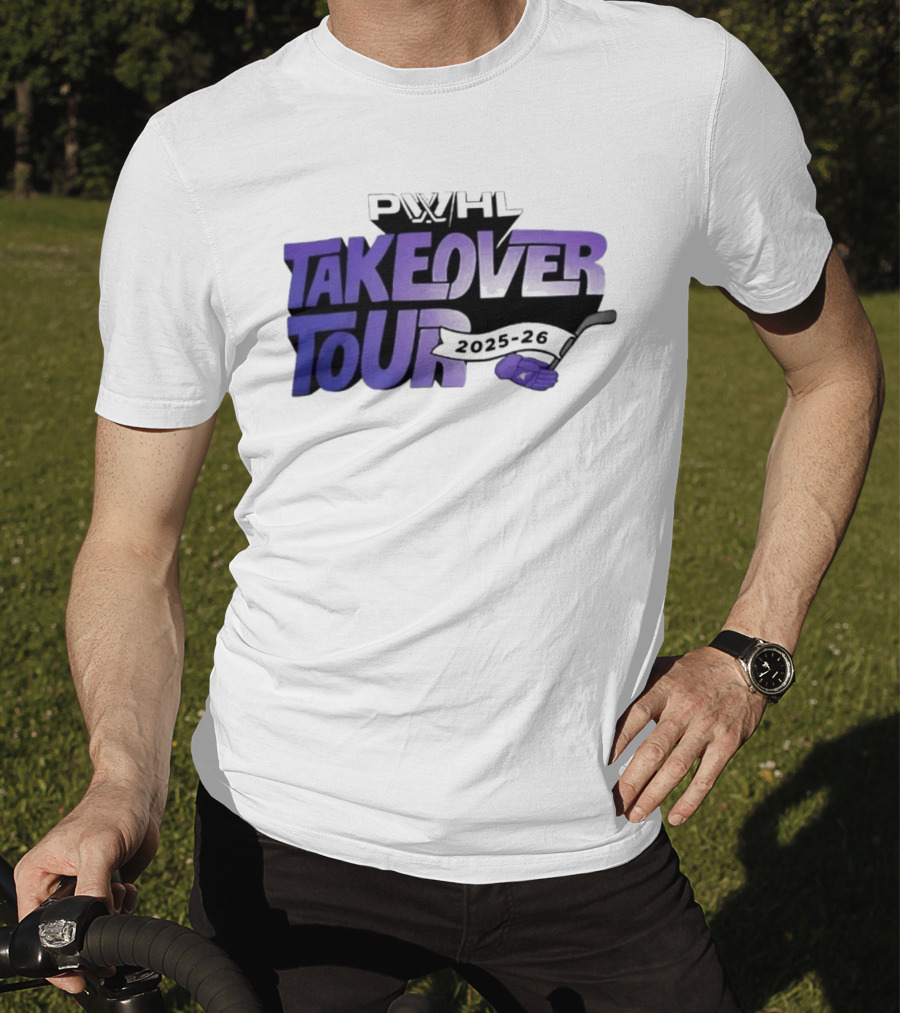 PWHL Takeover Tour 2025 26 Hockey Sideline Royalty T-Shirt