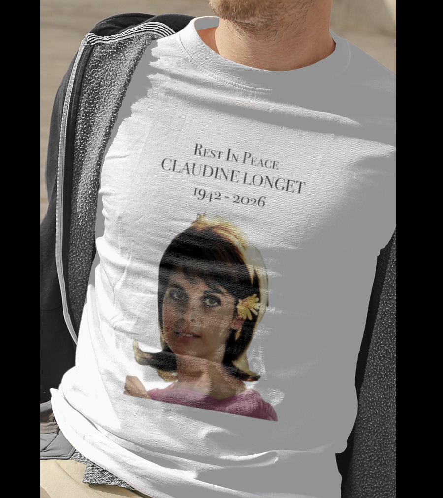 Rest In Peace Claudine Longet 1942 2026 Floral T-Shirt