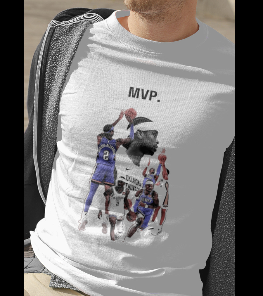 SGA Shai Gilgeous Alexander OKC Thunder MVP T-Shirt