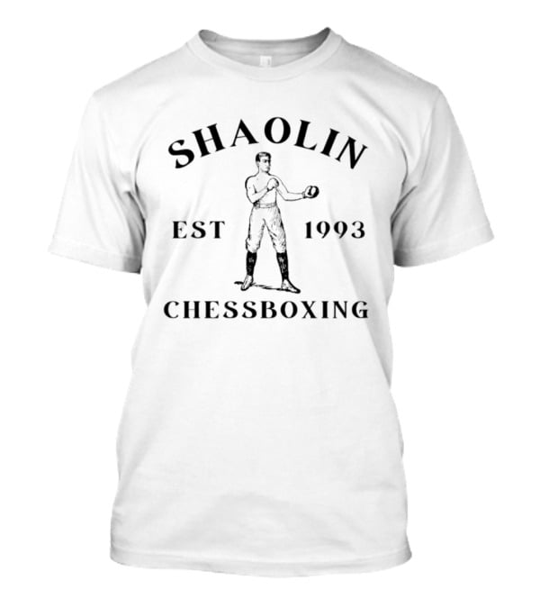 Shaolin Chessboxing Established 1993 Martial Arts Fighter T-Shirt