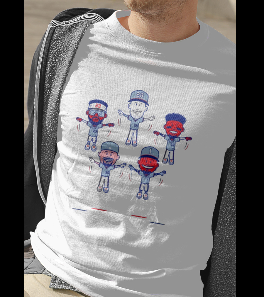 Keep Flying Atlanta Baseball Matt Olson Drake Baldwin Michael Harris II Cartoon Characters T-Shirt