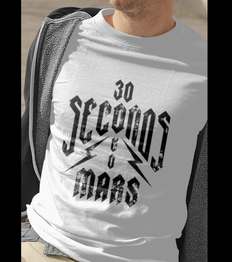 30 Seconds To Mars Lightning Bolt T-Shirt