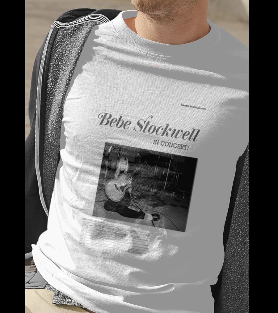 Bebe Stockwell In Concert Tour 2026 Dates Featuring Sam Barber T-Shirt