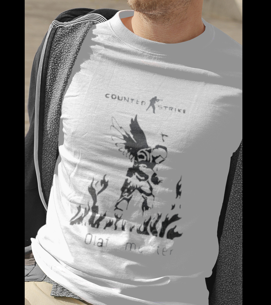 Counter Strike Olaf Meister Wings And Flames T-Shirt