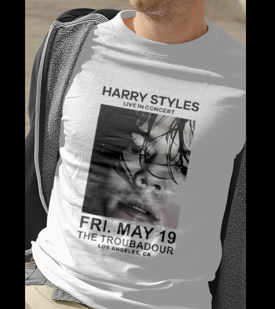 Harry Styles Live In Concert Fri May 19 The Troubadour Los Angeles 2026 T-Shirt